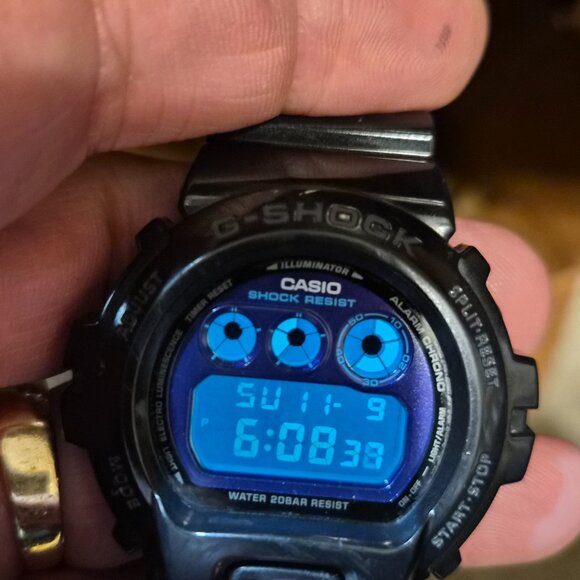 Casio G Shock digital good shape Black and purple - Picture 13 of 14